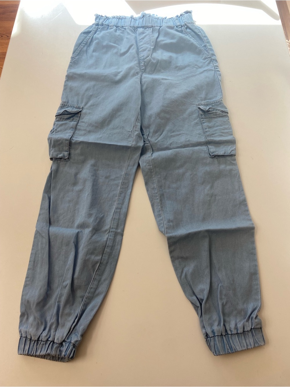 Indigo Rising Jegging Fabric Cargo Pants with Belt excellent condition YA size S